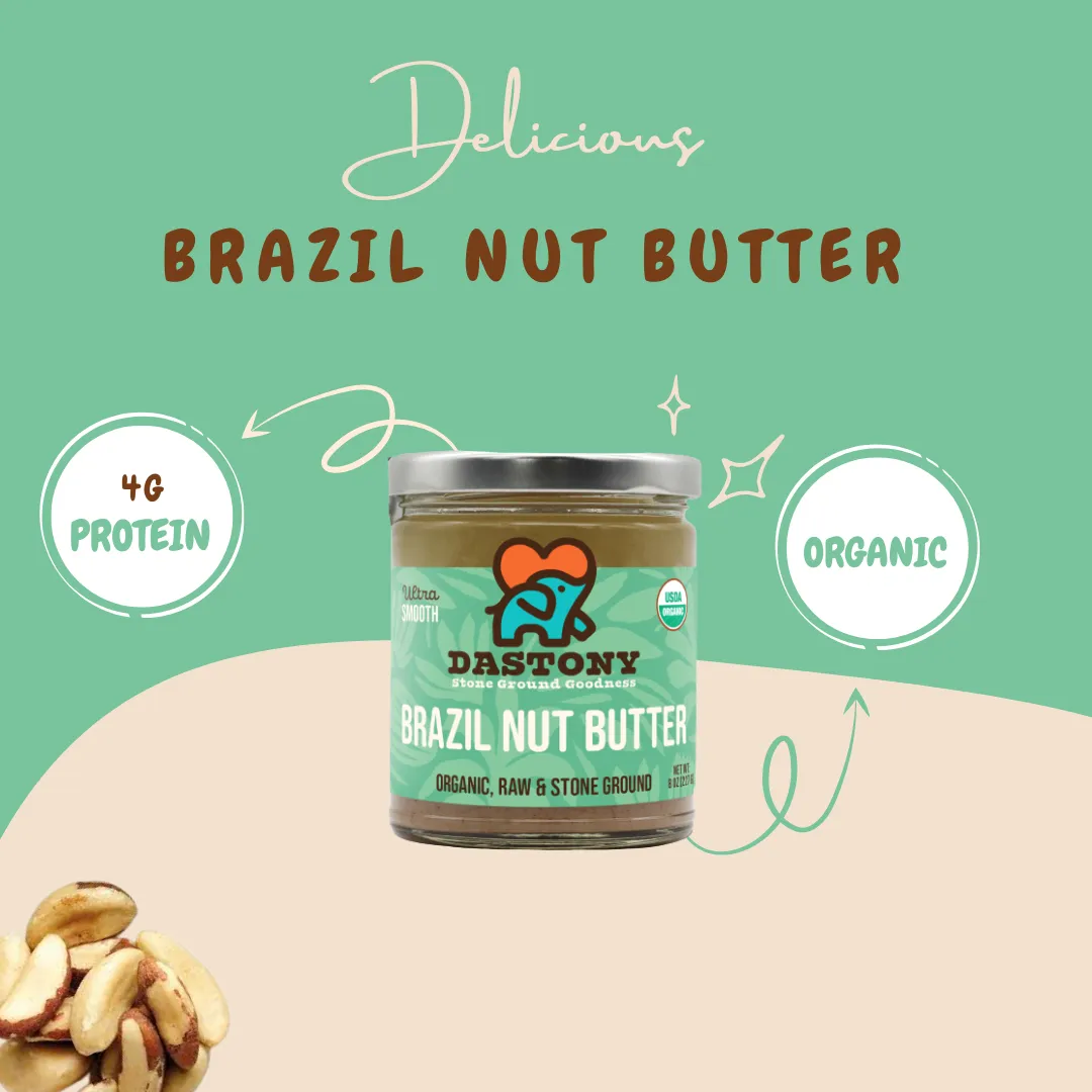 Organic Raw Brazil Nut Butter