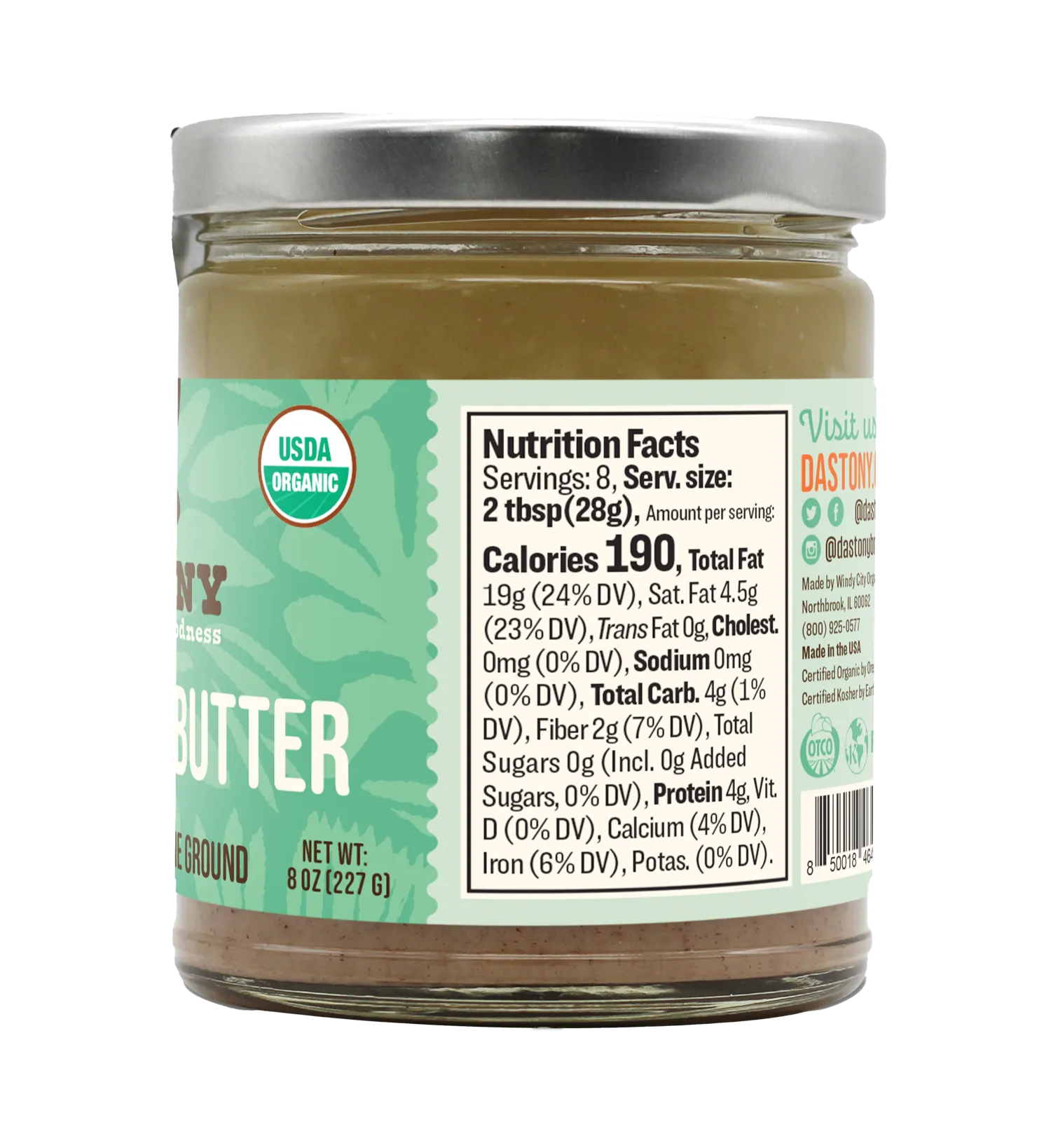 Organic Raw Brazil Nut Butter