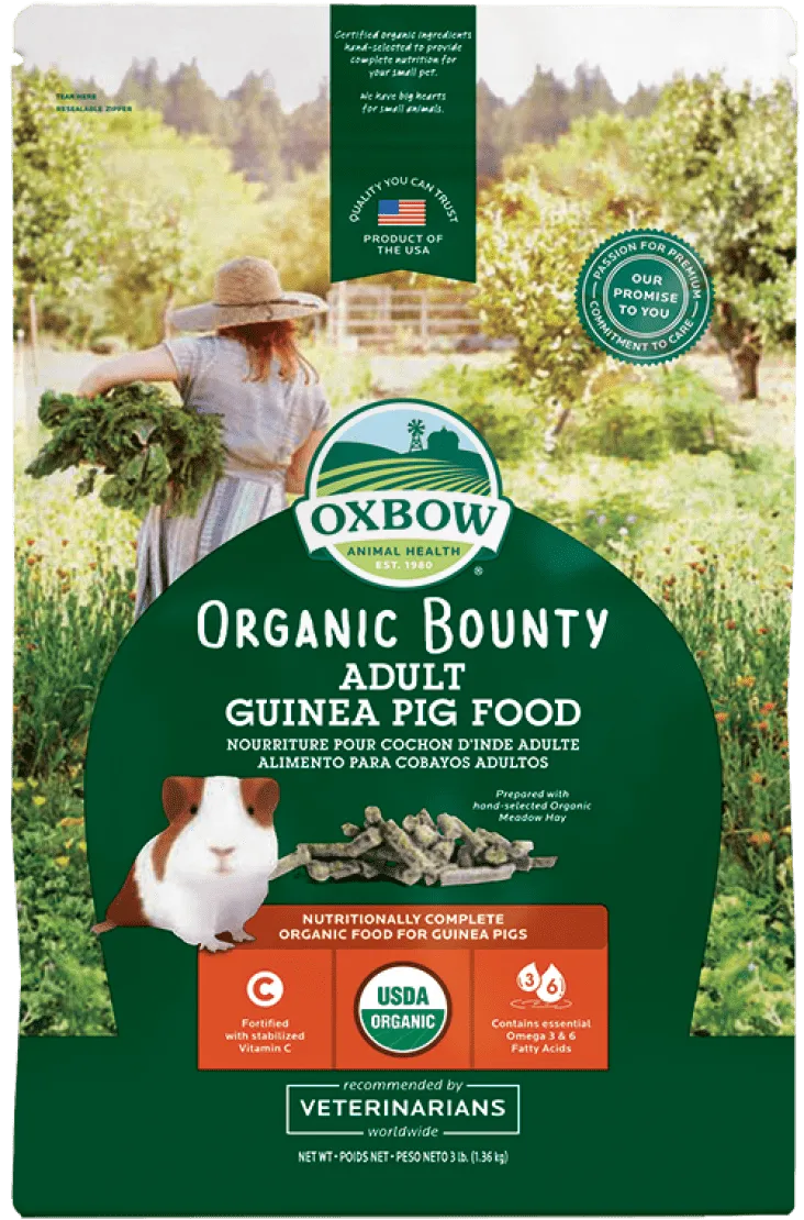 Oxbow Organic Bounty Adult Guinea Pig 3lb