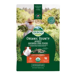 Oxbow Organic Bounty - Adult Guinea Pig Food 3lb