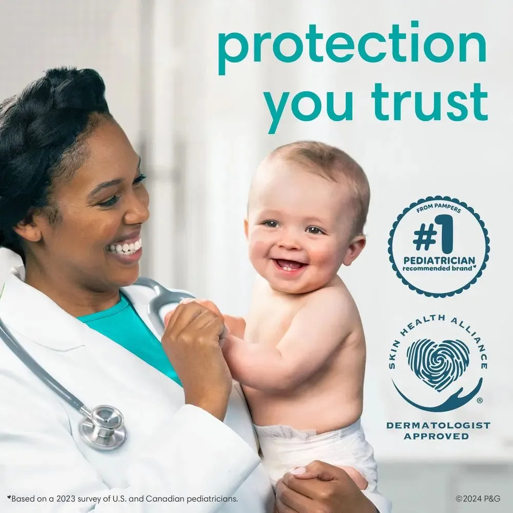 Pampers Pure Protection Diapers Enormous Pack - Size 1 - 132ct