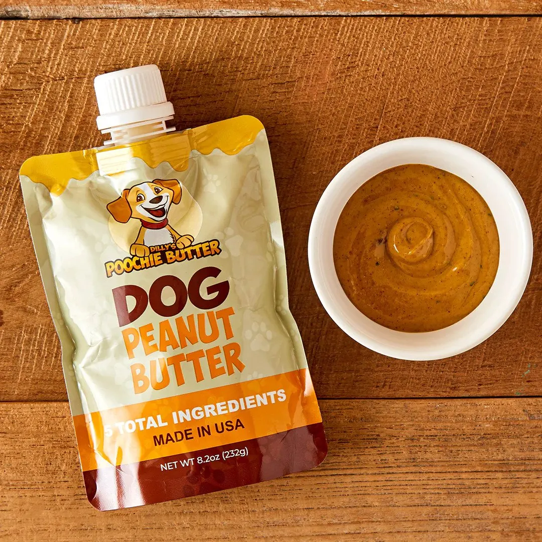 Peanut Butter Dog Topper