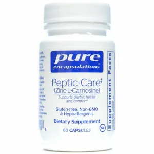 Peptic-Care (Zinc-L-Carnosine) 60 vcaps by Pure Encapsulations