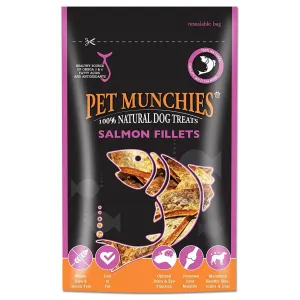 Pet Munchies Salmon Fillets 90g