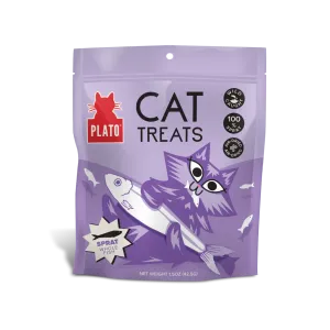 Plato Grain-Free Air Dried Baltic Sprat Cat Treats 2.5 oz