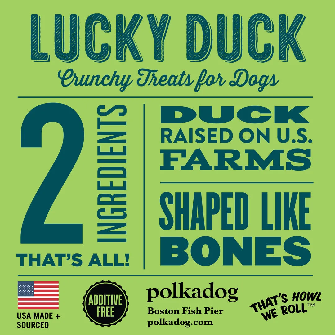 Polkadog Lucky Duck (Bones)