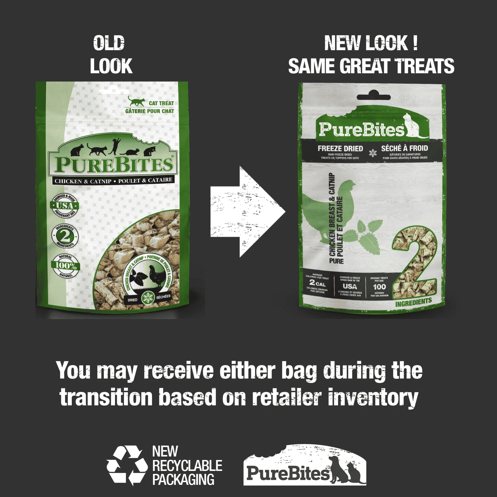 PureBites Chicken and Catnip Cat Treats