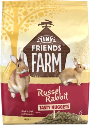 Tiny Friends Farm Russel Rabbit Tasty Nuggets 2kg