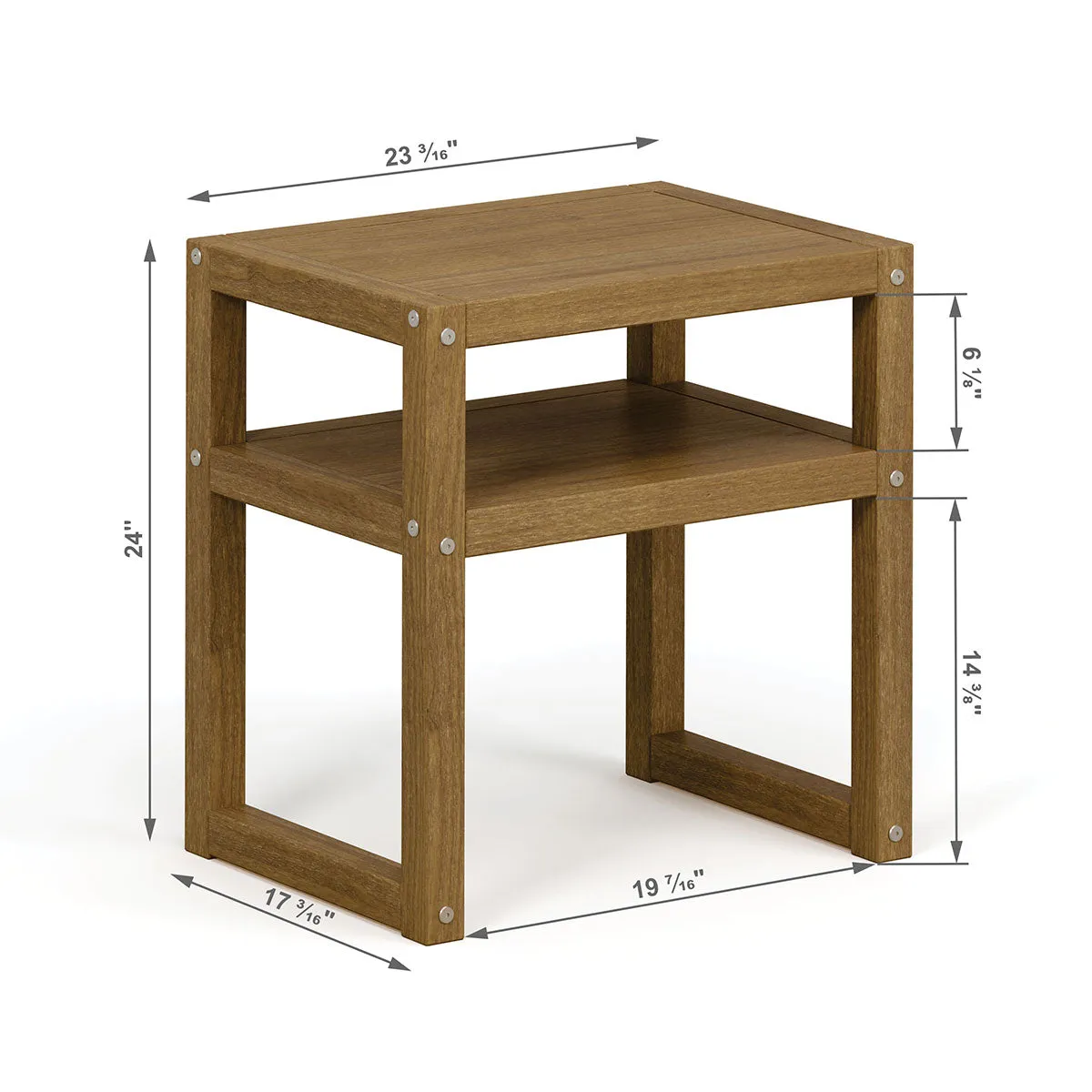 Urban Oak Nightstand - Natural Oak