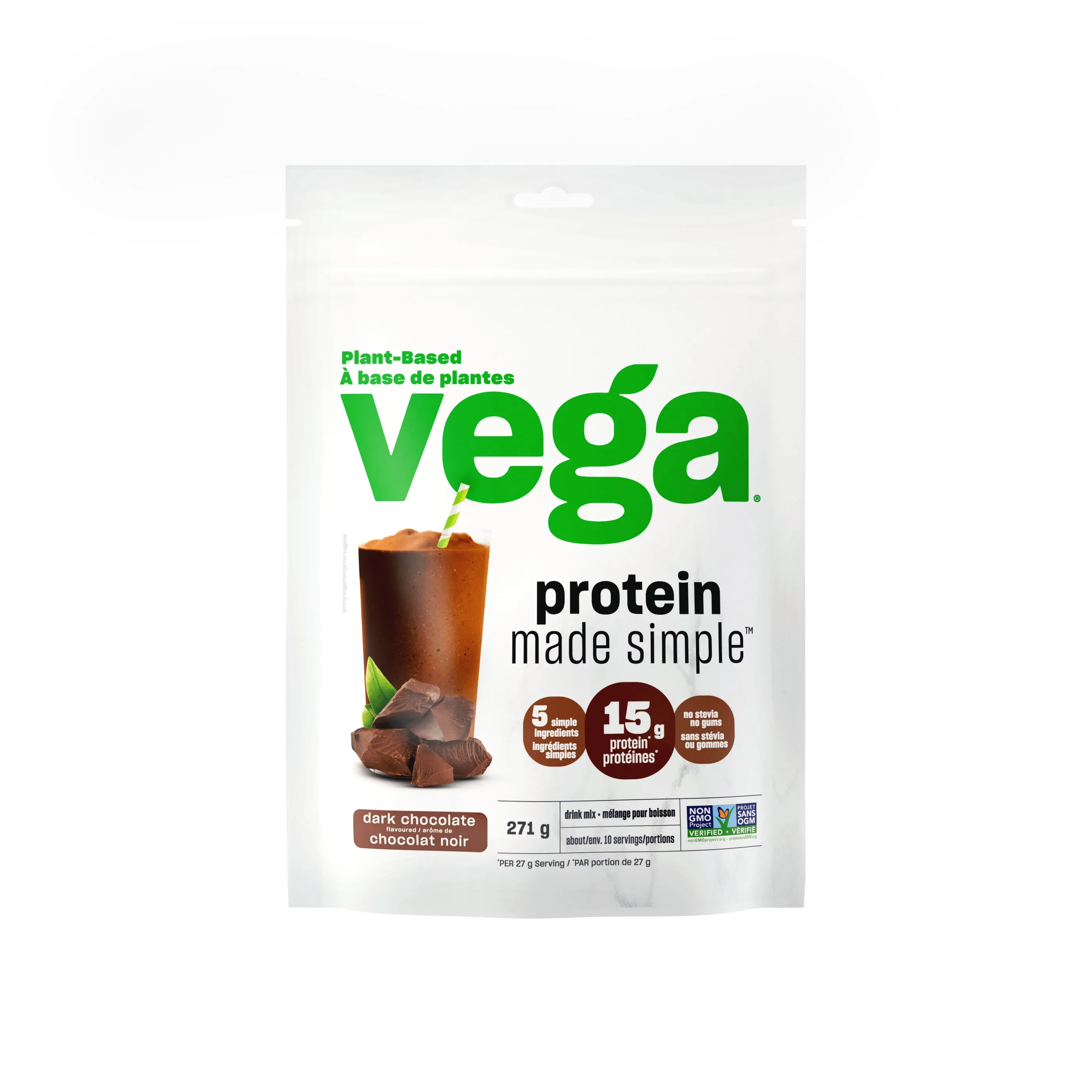 Vega Protein Made Simple - Dark Chocolate (271g)