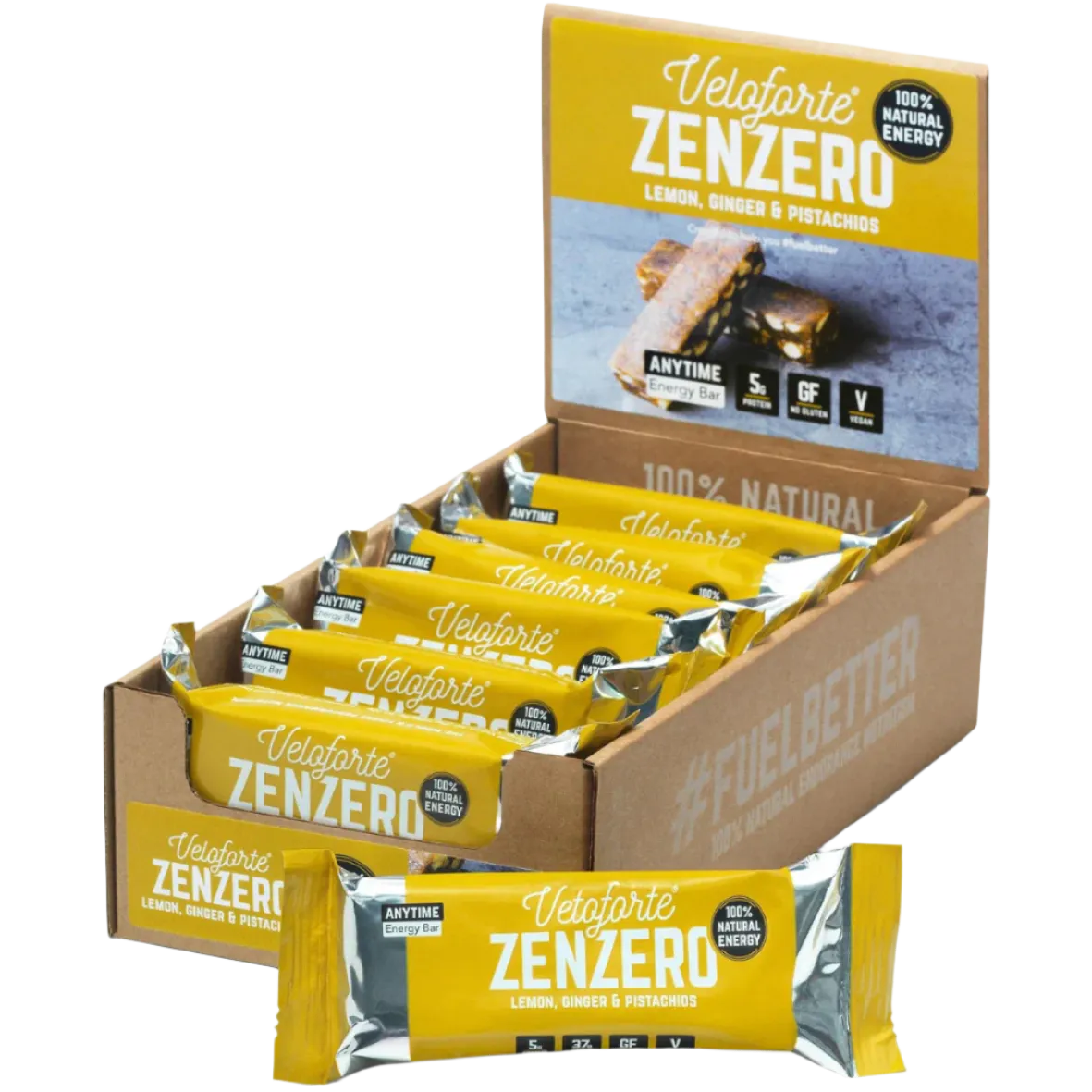 Veloforte - Energy Bar - Zenzero (Lemon & Ginger)