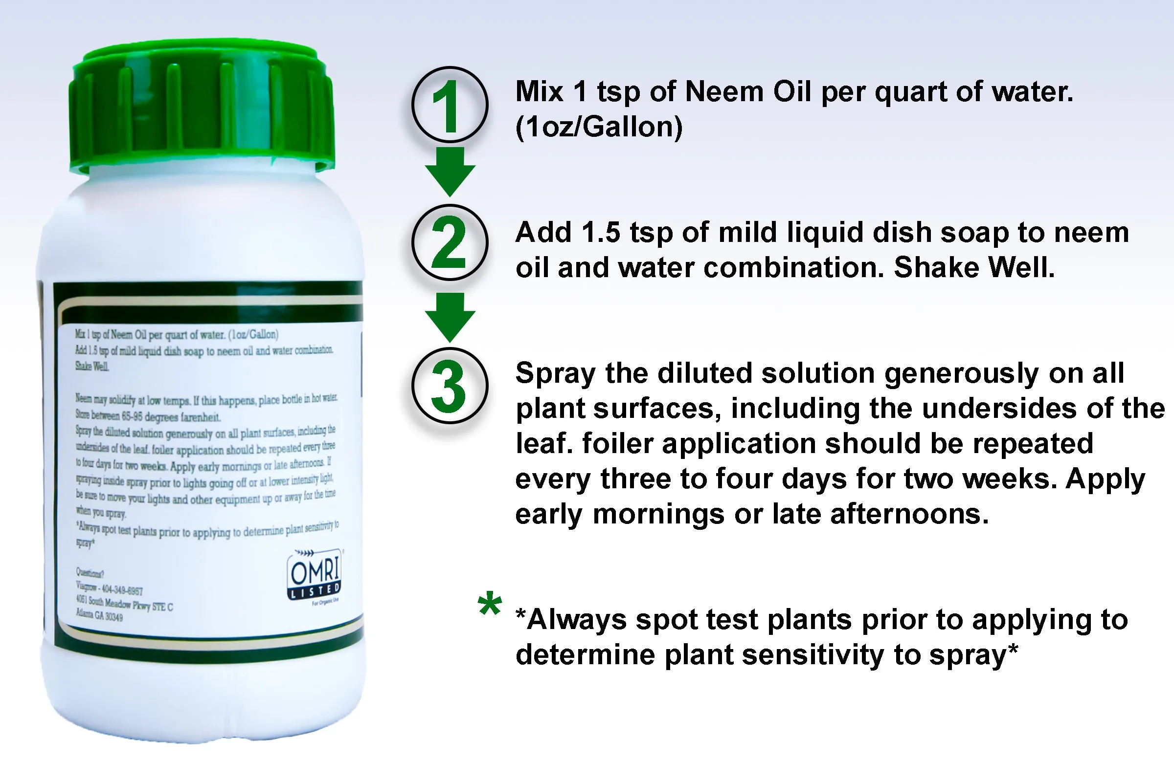 Viagrow 8oz Cold Pressed Neem Oil Seed Extract (Case of 40)