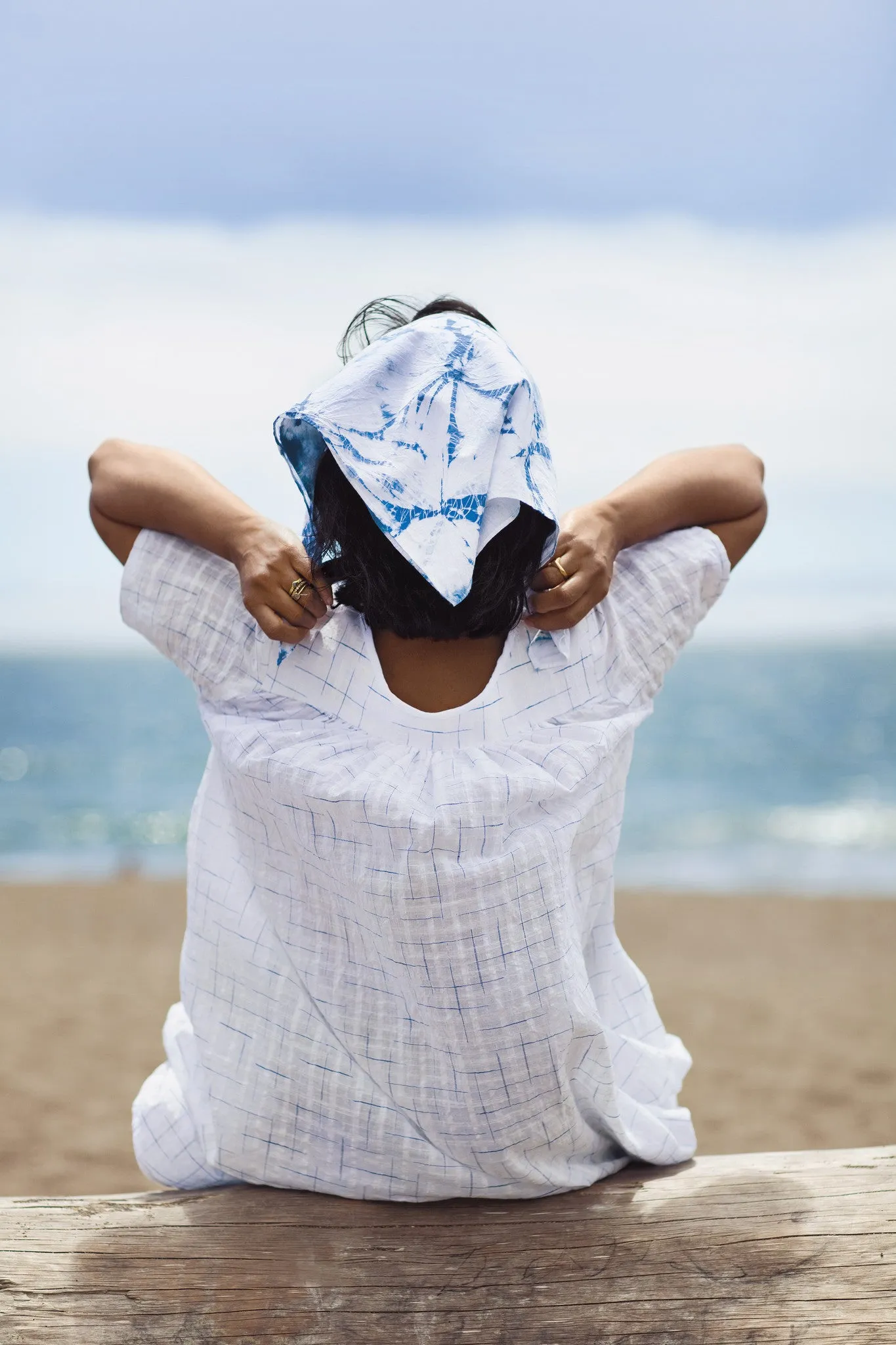 Waves Bandana Indigo Kit