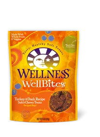 Wellness WellBites Turkey & Duck Dog Treat 227g