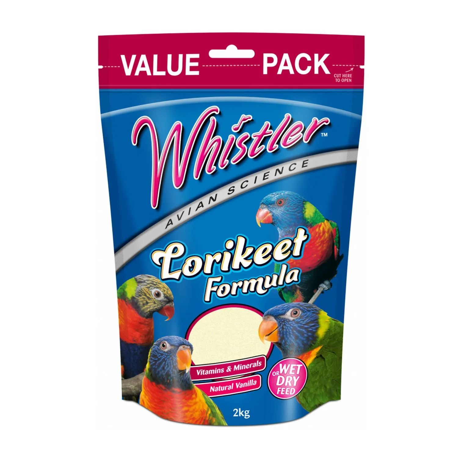 Whistler Lorikeet Formula Bird Feed